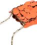 Rabanne Sparkle kleine crossbodytas Oranje - Thumbnail 4