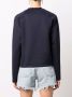 Rabanne Sweater met logopatch Blauw - Thumbnail 4