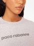 Rabanne T-shirt met logoprint Grijs - Thumbnail 4