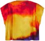 Rabanne T-shirt met tie-dye print Oranje - Thumbnail 2
