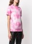 Rabanne T-shirt met tie-dye print Roze - Thumbnail 3