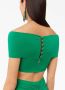 Rabanne Top met kettingdetail Groen - Thumbnail 3