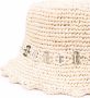 Rabanne Verfraaide zonnehoed Beige - Thumbnail 2