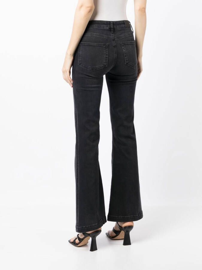PAIGE Flared jeans Zwart