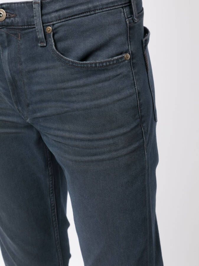 PAIGE Mid waist jeans Blauw
