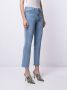 PAIGE Jeans met gerafelde afwerking Blauw - Thumbnail 3