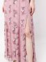 PAIGE Maxi-jurk met bloemenprint Paars - Thumbnail 5