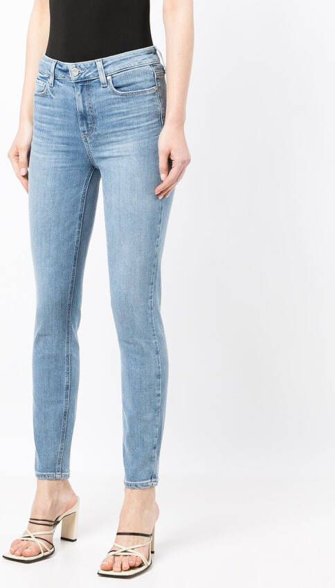 PAIGE Slim-fit jeans Blauw