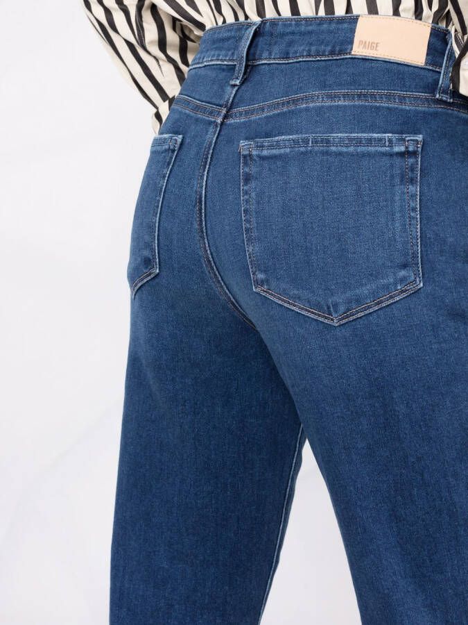 PAIGE Straight jeans Blauw