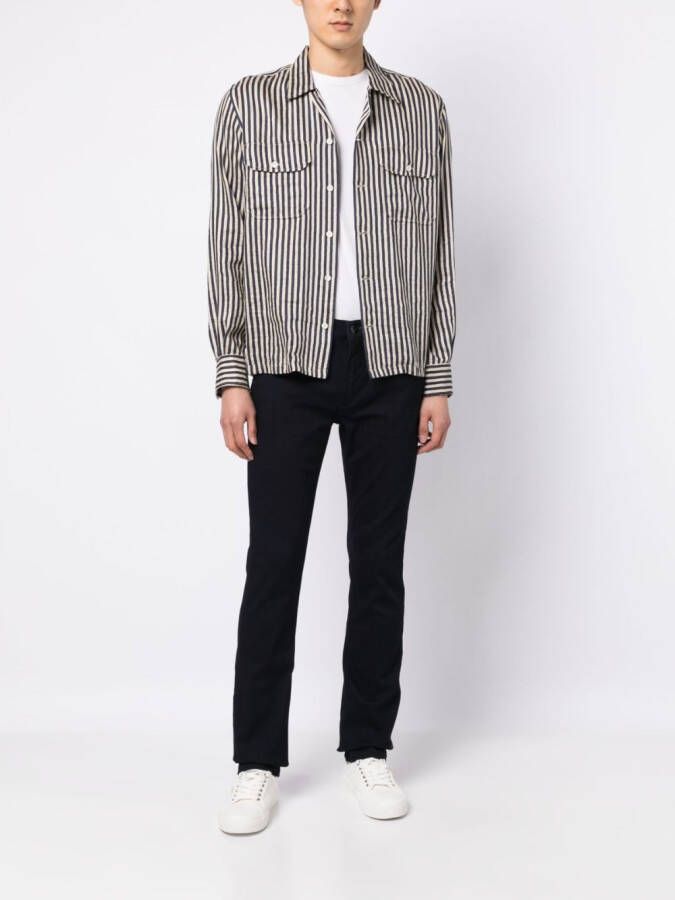 PAIGE Straight jeans Blauw