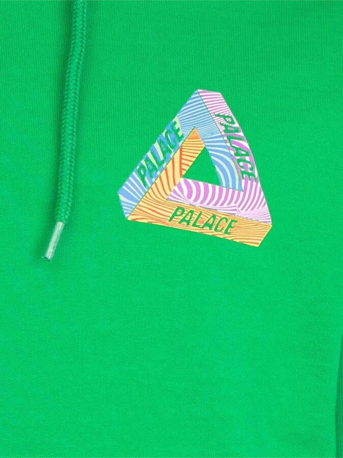 Palace Hoodie met logo Groen