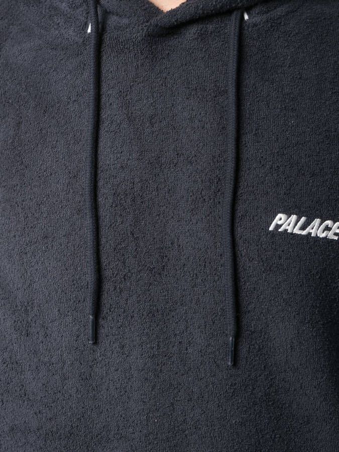 Palace hoodie met textuur Blauw