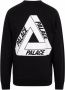 Palace Sweater met ronde hals Zwart - Thumbnail 2