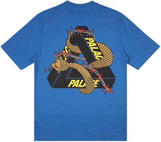 Palace T-shirt Blauw