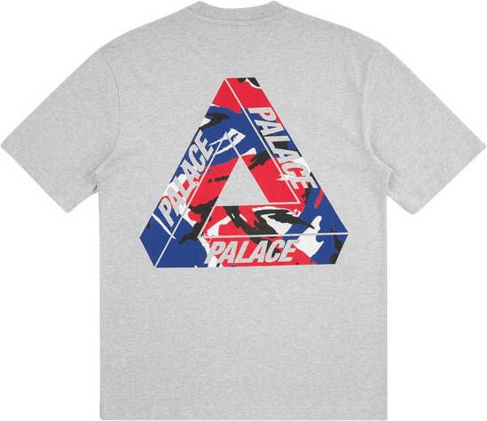 Palace T-shirt met print Grijs