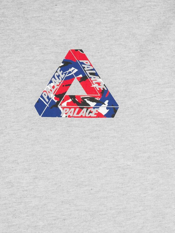 Palace T-shirt met print Grijs