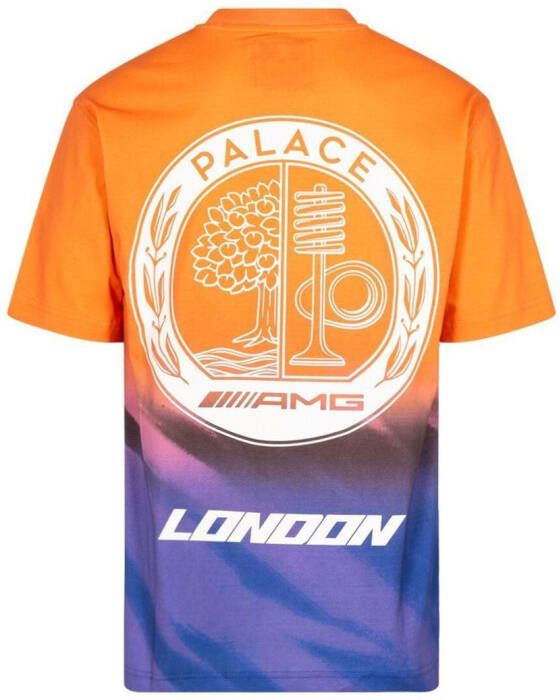 Palace x AMG 2.0 London T-shirt Oranje