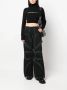 Palm Angels Cropped trui Zwart - Thumbnail 2