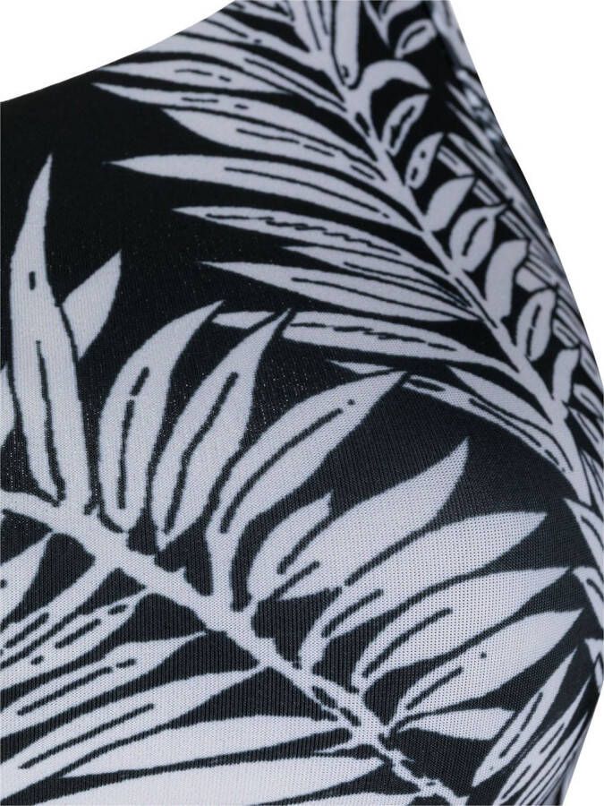 Palm Angels Asymmetrische bikinitop Zwart
