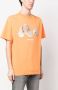 Palm Angels T-shirt met print Oranje - Thumbnail 3