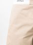 Palm Angels Bermuda shorts met logoband Beige - Thumbnail 5