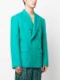 Palm Angels Blazer met dubbele rij knopen Blauw - Thumbnail 3