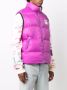 Palm Angels Bodywarmer met logopatch Roze - Thumbnail 3