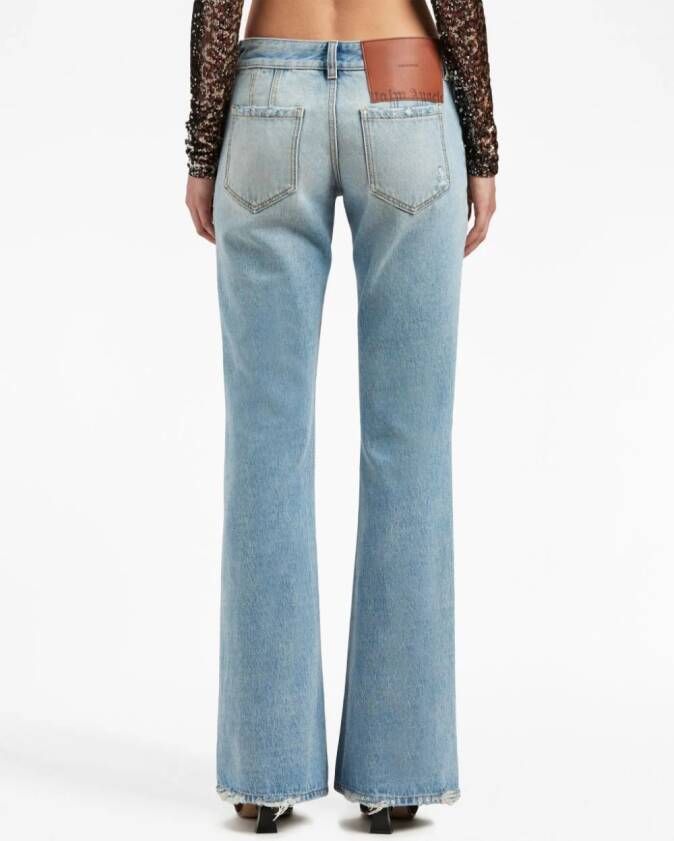 Palm Angels Bootcut jeans Blauw