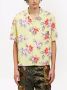 Palm Angels Korte mouw bloemenprint bowling shirt Yellow Heren - Thumbnail 3