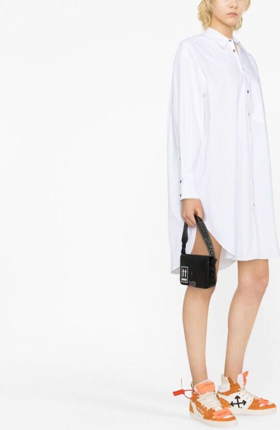 Palm Angels Button-up blousejurk Wit