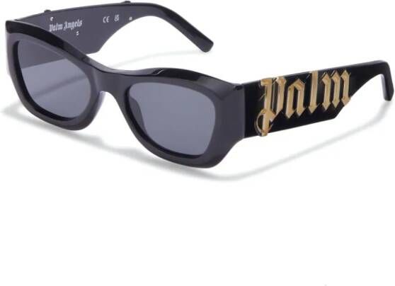 Palm Angels Canby zonnebril met cat-eye montuur Zwart