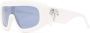 Palm Angels Eyewear Carmel zonnebril met oversized montuur Wit - Thumbnail 2