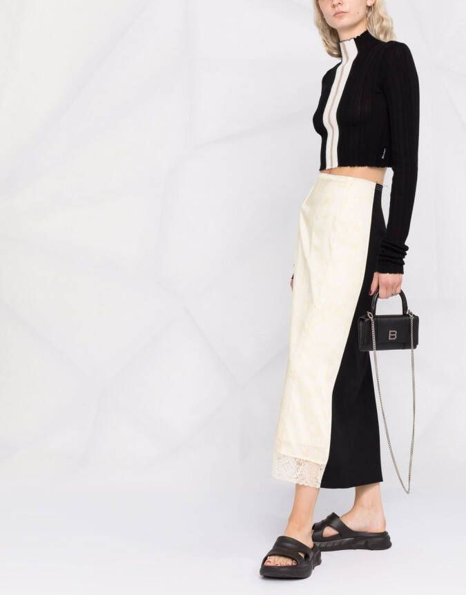 Palm Angels Cropped coltrui Zwart