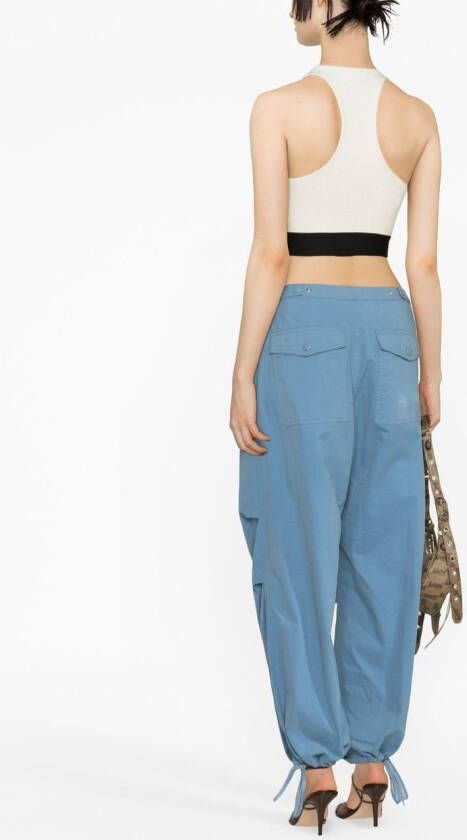 Palm Angels Cropped top Wit