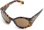 Palm Angels Eyewear Ennis zonnebril met rond montuur Bruin - Thumbnail 2