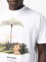 Palm Angels Bedrukt T-shirt White Heren - Thumbnail 6