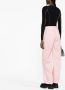 Palm Angels Flared broek Roze - Thumbnail 4