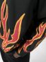 Palm Angels Gerafelde sweater Zwart - Thumbnail 4