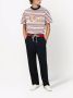 Palm Angels Gestreept T-shirt Rood - Thumbnail 3