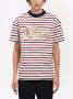 Palm Angels Gestreept T-shirt Rood - Thumbnail 4