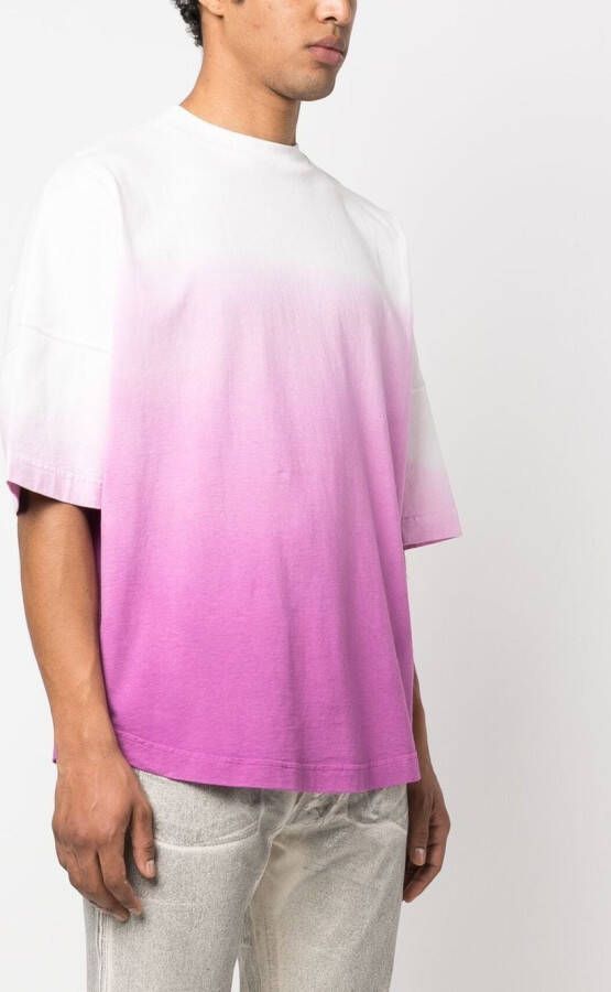 Palm Angels T-shirt met logoprint Wit