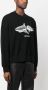 Palm Angels Sweater met grafische print Zwart - Thumbnail 3