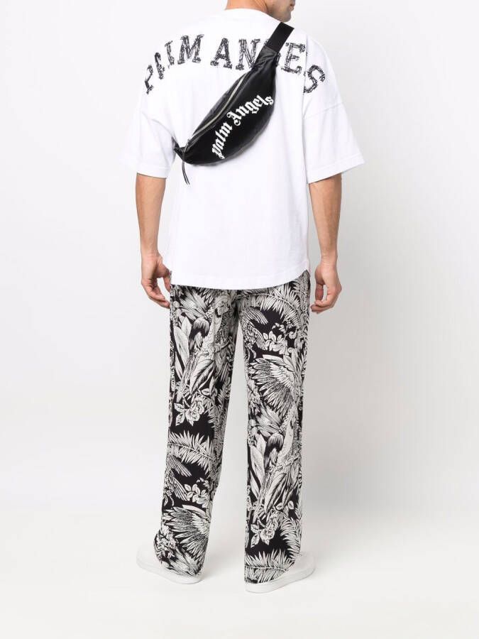 Palm Angels Heuptas met logoprint Zwart