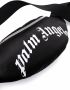 Palm Angels Gebogen Logo Heuptas Riemtas Black Heren - Thumbnail 4