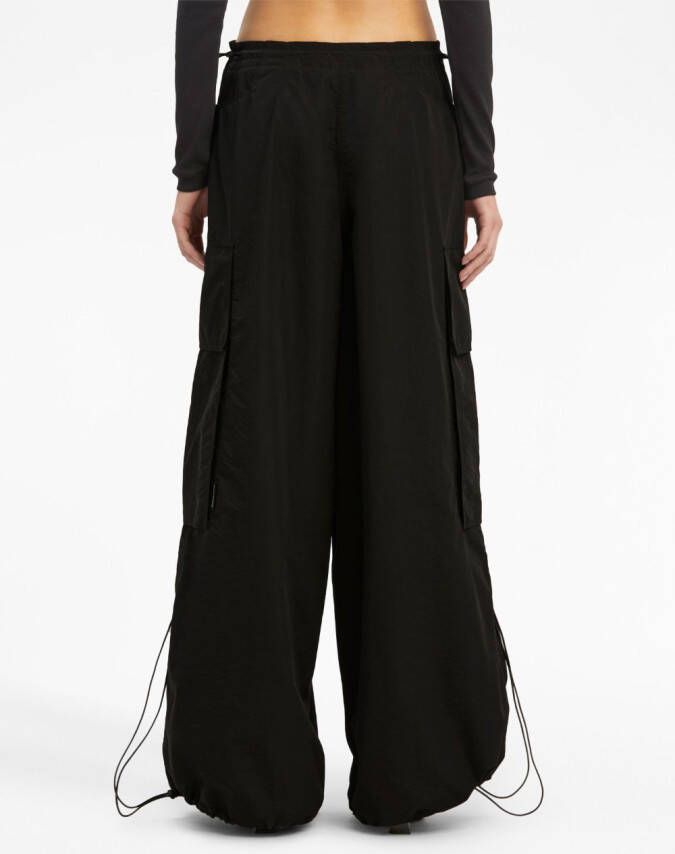 Palm Angels High waist broek Zwart