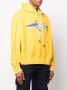 Palm Angels Gele Katoenen Sweatshirt met Capuchon Yellow Heren - Thumbnail 3