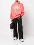 Palm Angels Hoodie met logoprint Oranje - Thumbnail 2