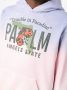 Palm Angels Hoodie met logoprint Paars - Thumbnail 5