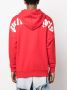 Palm Angels Katoenen hoodie met logoprint Rood - Thumbnail 4