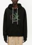 Palm Angels Hoodie met print Zwart - Thumbnail 4
